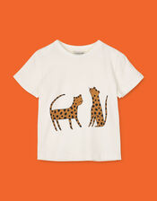 Liewood Apia Leopard Print Top, Cream (CREAM), large