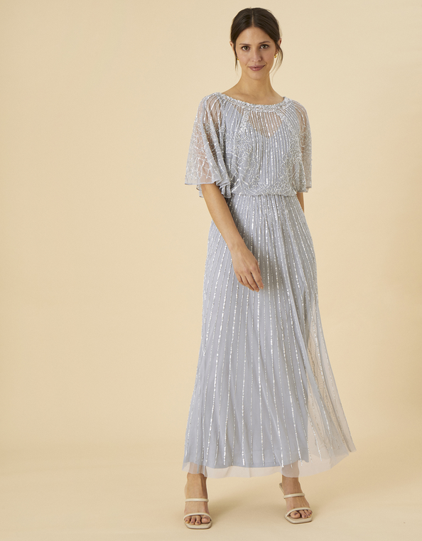 tatiana embellished maxi bridesmaid dress
