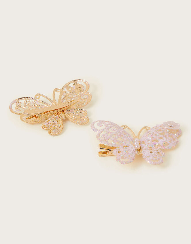 2-Pack Butterfly Hair Clips, , large
