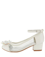 Sparkle Crystal Princess Shoes, Ivory (IVORY), large