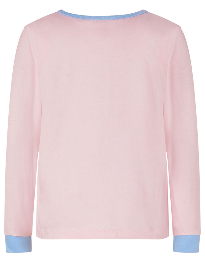 Bunny Pyjama Set in Cotton Jersey, Pink (PINK), large