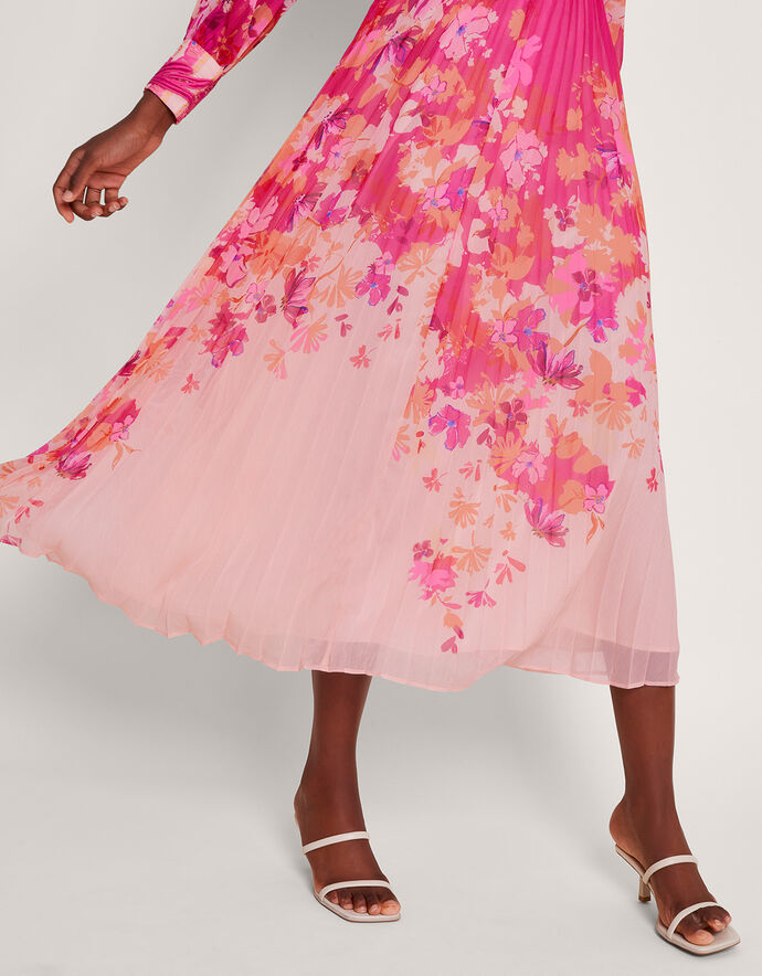 1210069 Powder Flower Shirt Dress main image 1