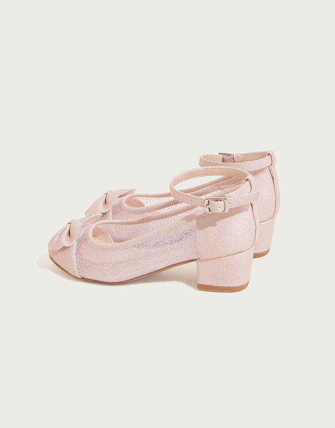 Princess Bow Heels, Pink (PINK), large