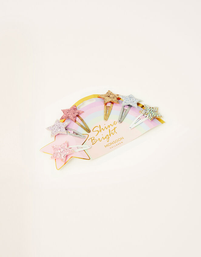 Shine Bright Star Hair Clip Multipack, , large