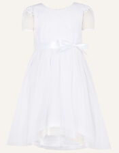 Nordic Lace Communion Dress, White (WHITE), large
