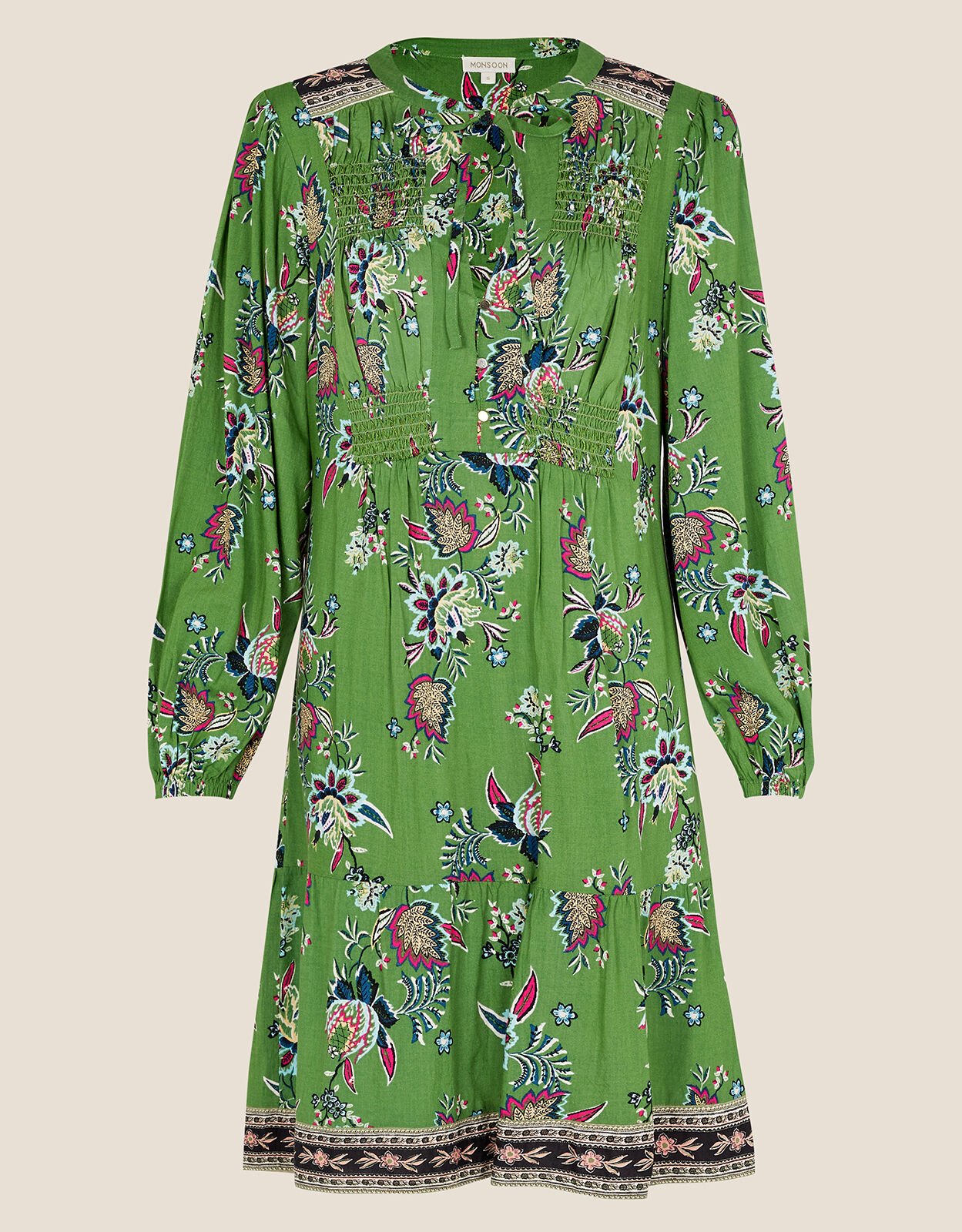 Floral print shop tunic dress