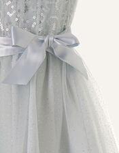 Baby Sequin Sparkle Dress, Grey (GREY), large