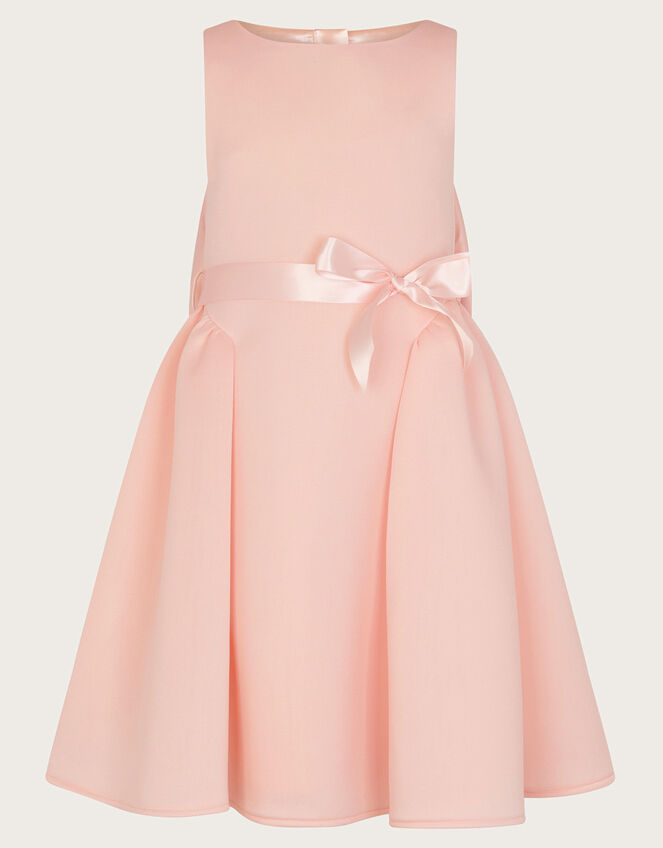 Molly Scuba Bridesmaid Dress, Pink (PINK), large