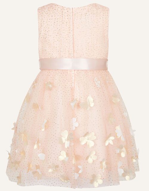 Baby Petal Glitter Dress, Pink (PINK), large