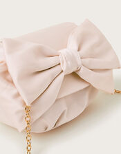Sara Satin Bow Bag, , large