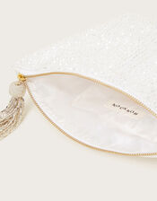 Hand-Beaded Zip Pouch, , large