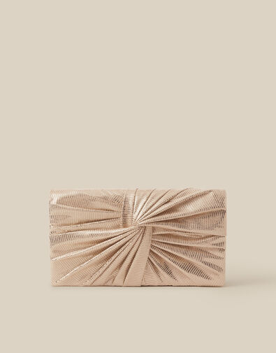Fergie Twist Knot Clutch Bag, , large