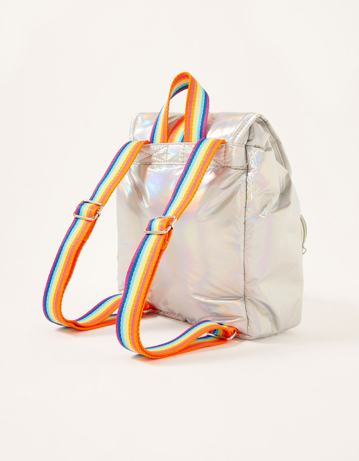 rainbow strap backpack