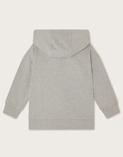 Dinosaur Hoodie, Grey (GREY), large