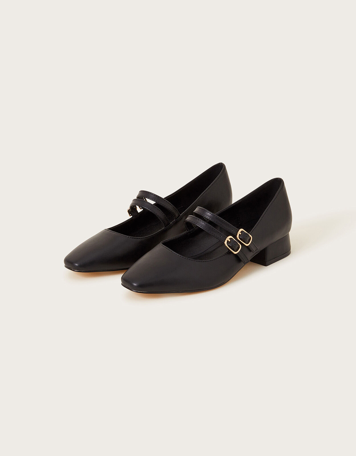 Black mary store jane heels