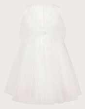 Baby Alianthe Bow Dress, Ivory (IVORY), large