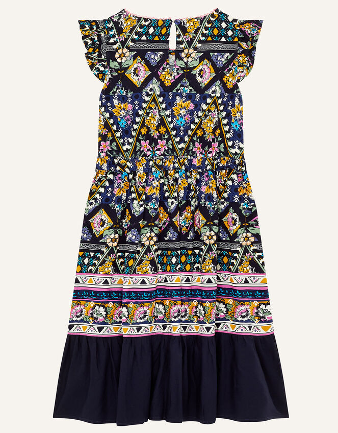 MINI ME Pablo Printed Dress, Blue (BLUE), large