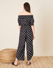 Rori Jumpsuit in LENZING™ ECOVERO™, Black (BLACK), large
