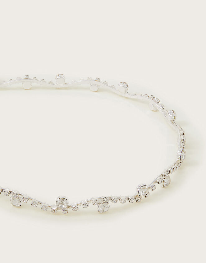 Diamante Garland Headband, , large