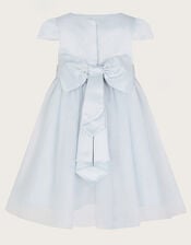 Baby Tulle Bridesmaid Dress, Blue (PALE BLUE), large