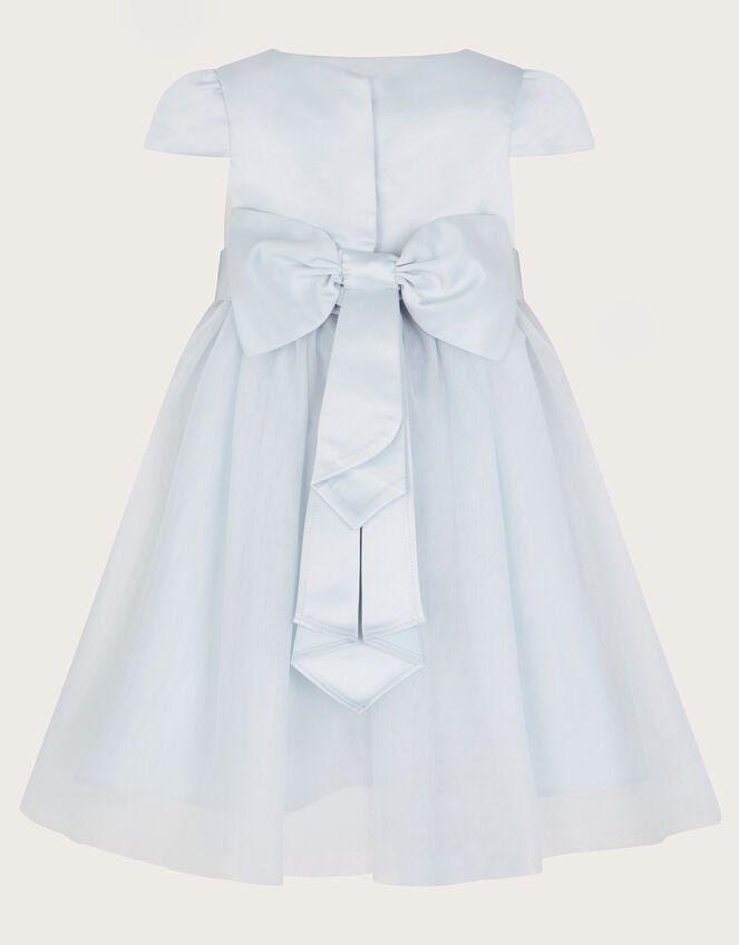 Baby Tulle Bridesmaid Dress, Blue (PALE BLUE), large