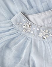 Anastasia Embellished Tulle Party Dress, Blue (PALE BLUE), large