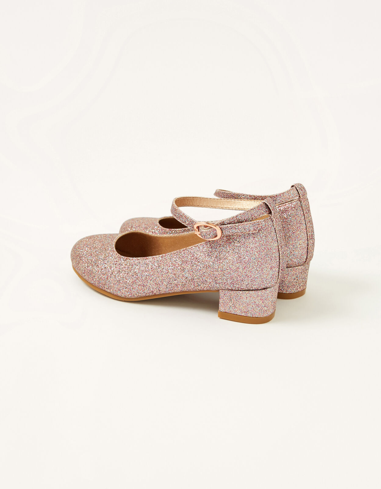 Glitter Heel Shoes Multi