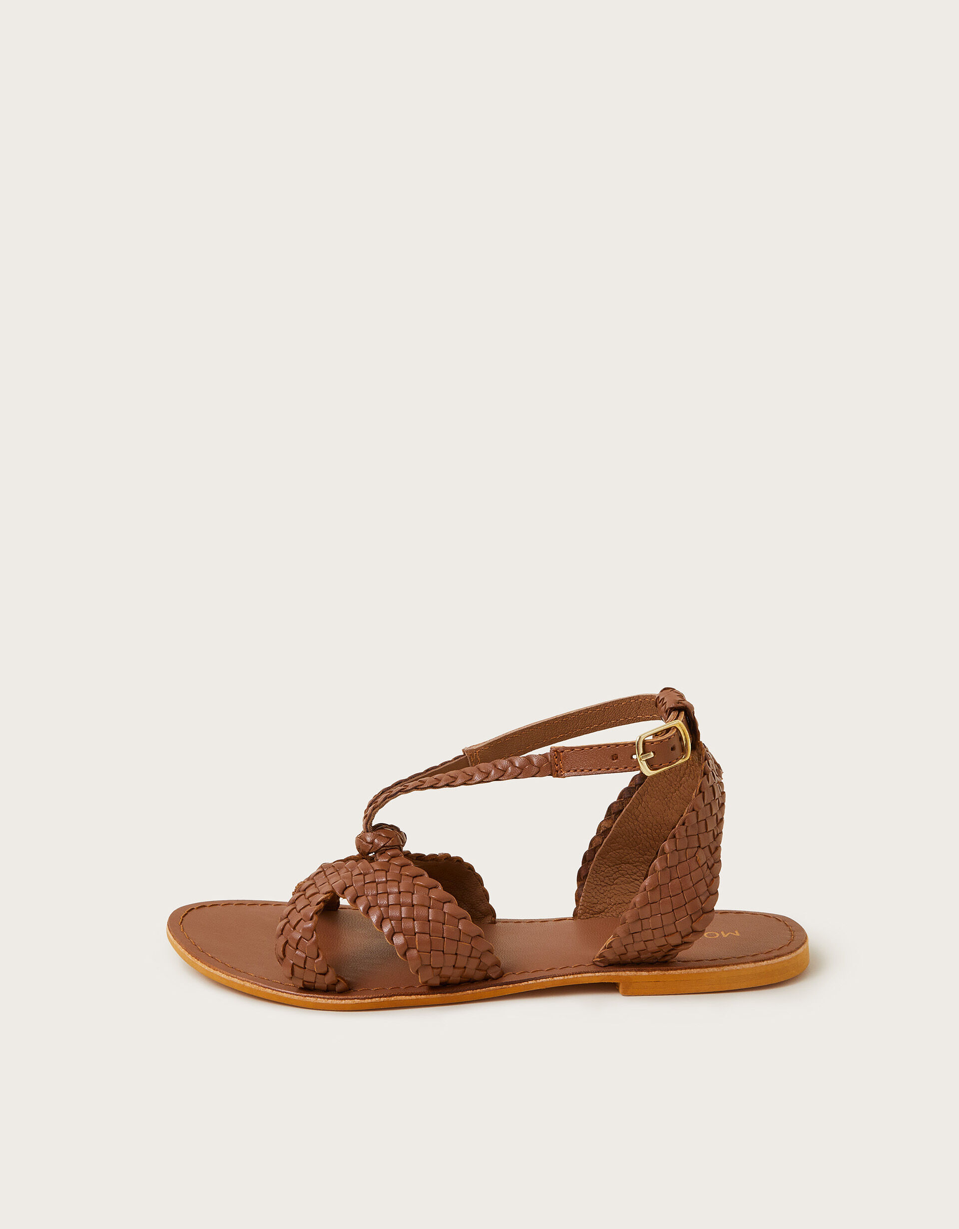 Woven leather Sandals