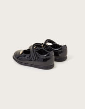 Kitty Kat Novelty Ballerina Flats, Black (BLACK), large
