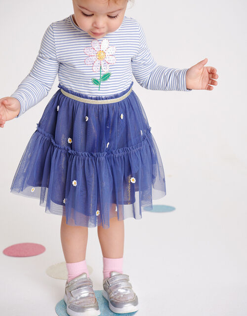 Baby Daisy 2 In 1 Dress Blue Baby Girl Dresses Monsoon Uk