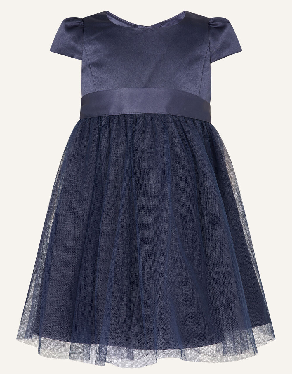 Children Baby Girls 0-3yrs | Baby Tulle Skirt Bridesmaid Dress Blue - GM83210