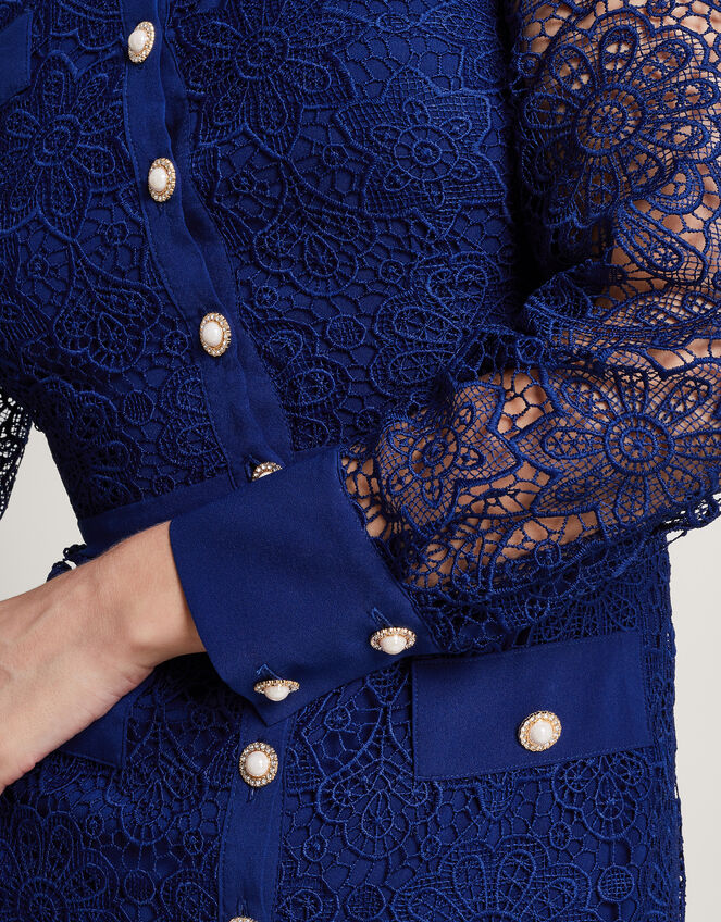 LOYA DRESS-JACKET SET - BLUE main image 0