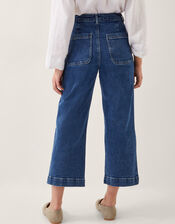 Arlo Regular Cropped Jeans, Blue (MID AUTHENTIC BLUE), large