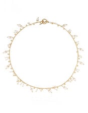 East Tangerine Collier Mother of Pearl Necklace, , large