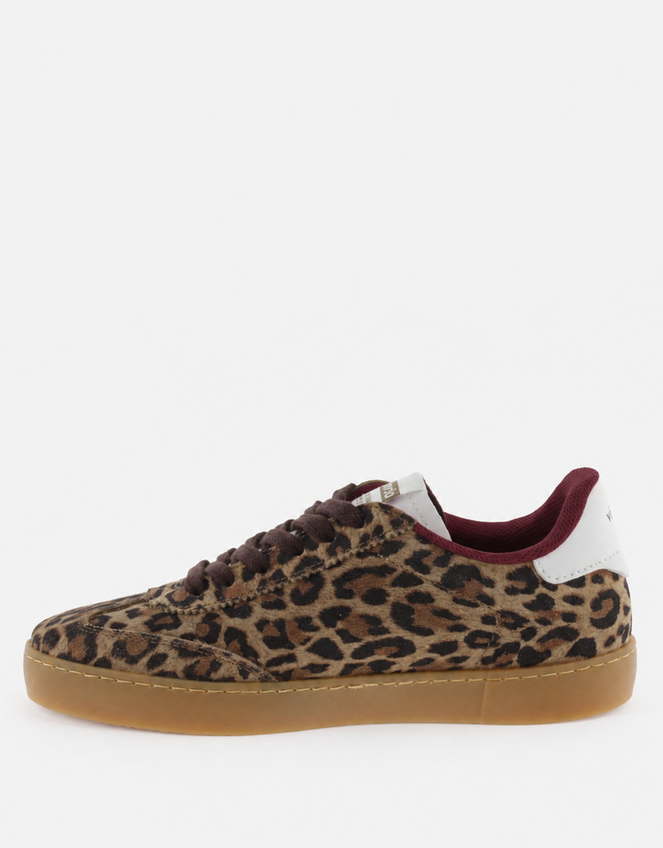 Victoria Berlin Leopard Print Suede Trainers, Leopard (LEOPARD), large