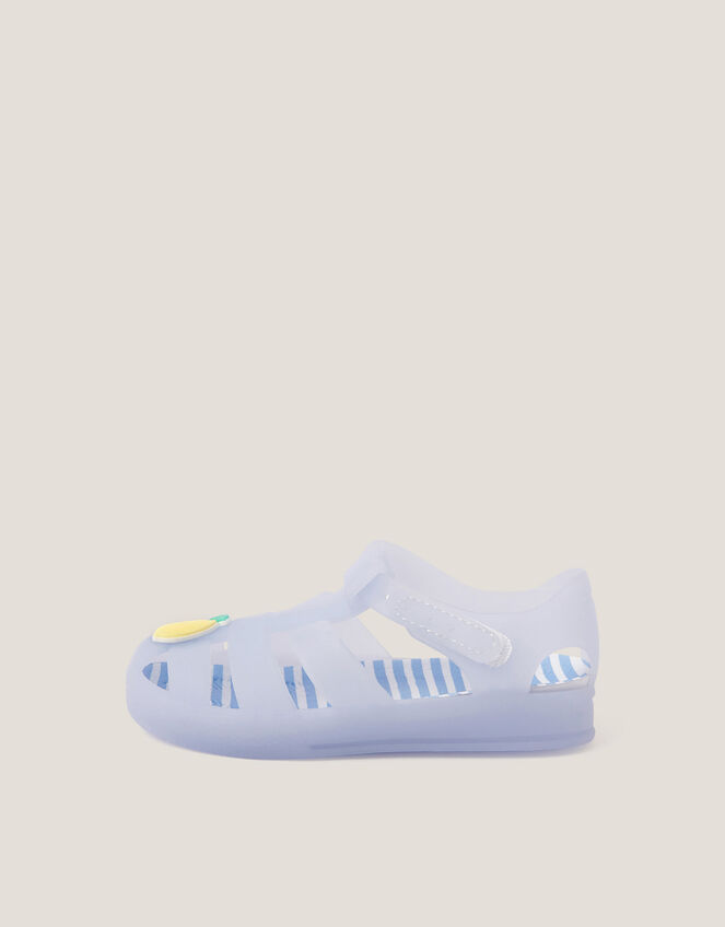 Baby Lemon Jelly Sandals, Blue (BLUE), large