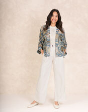 One Hundred Stars Susani Print Kimono Jacket, , large