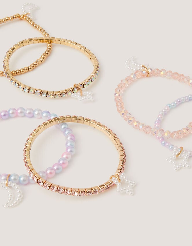 6-Pack Celestial Charm Bracelets, , large