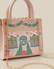 Candy House Scene Tote Bag, , large