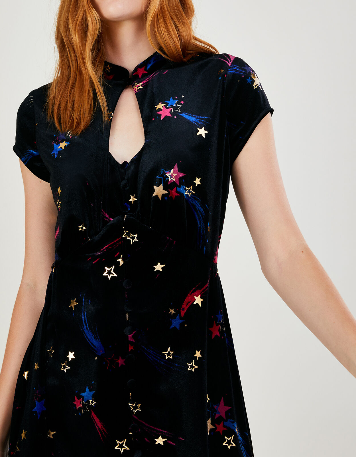 Monsoon celleni star print dress deals