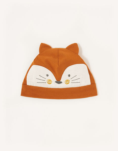 Baby Fox Hat Orange, Orange (ORANGE), large