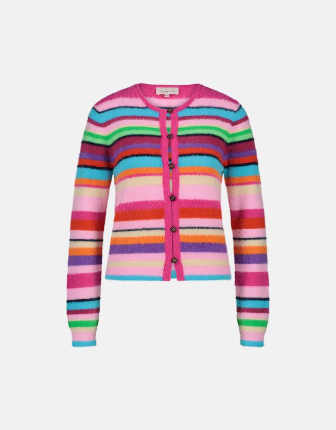 Fabienne Chapot Henry stripe Cardigan, Multi (MULTI), large