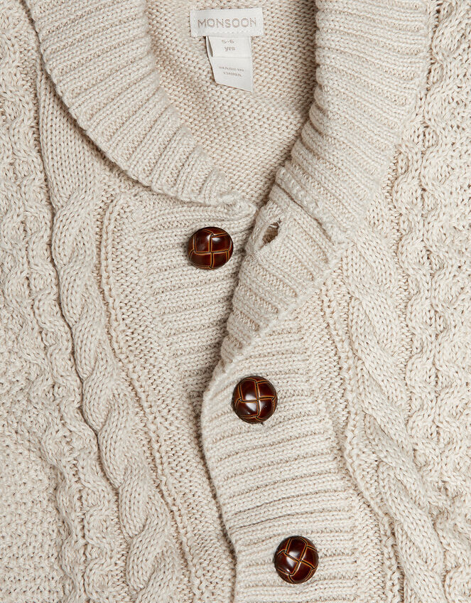 Shawl Cardigan, Ivory (IVORY), large