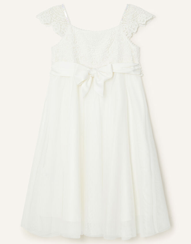 Estella Sequin Dress Ivory | Girls' Dresses | Monsoon UK.