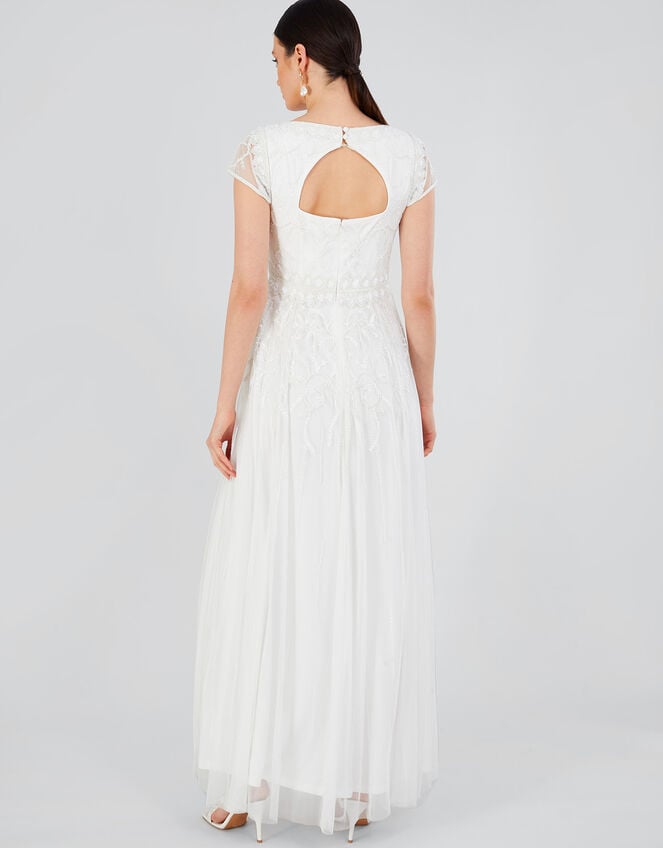 Simone Bridal Maxi Dress, Ivory (IVORY), large