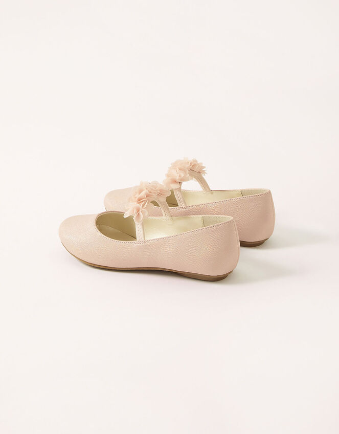 Corsage Ballerina Flats, Pink (PINK), large