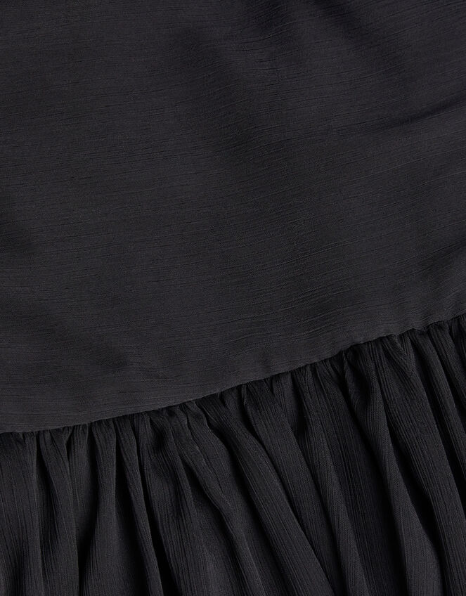 Texas One Shoulder Prom Dress, Black (BLACK), large