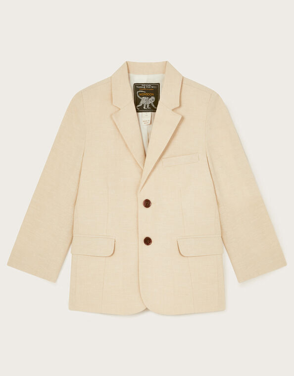 Smart Pocket Detail Blazer, Natural (STONE), large
