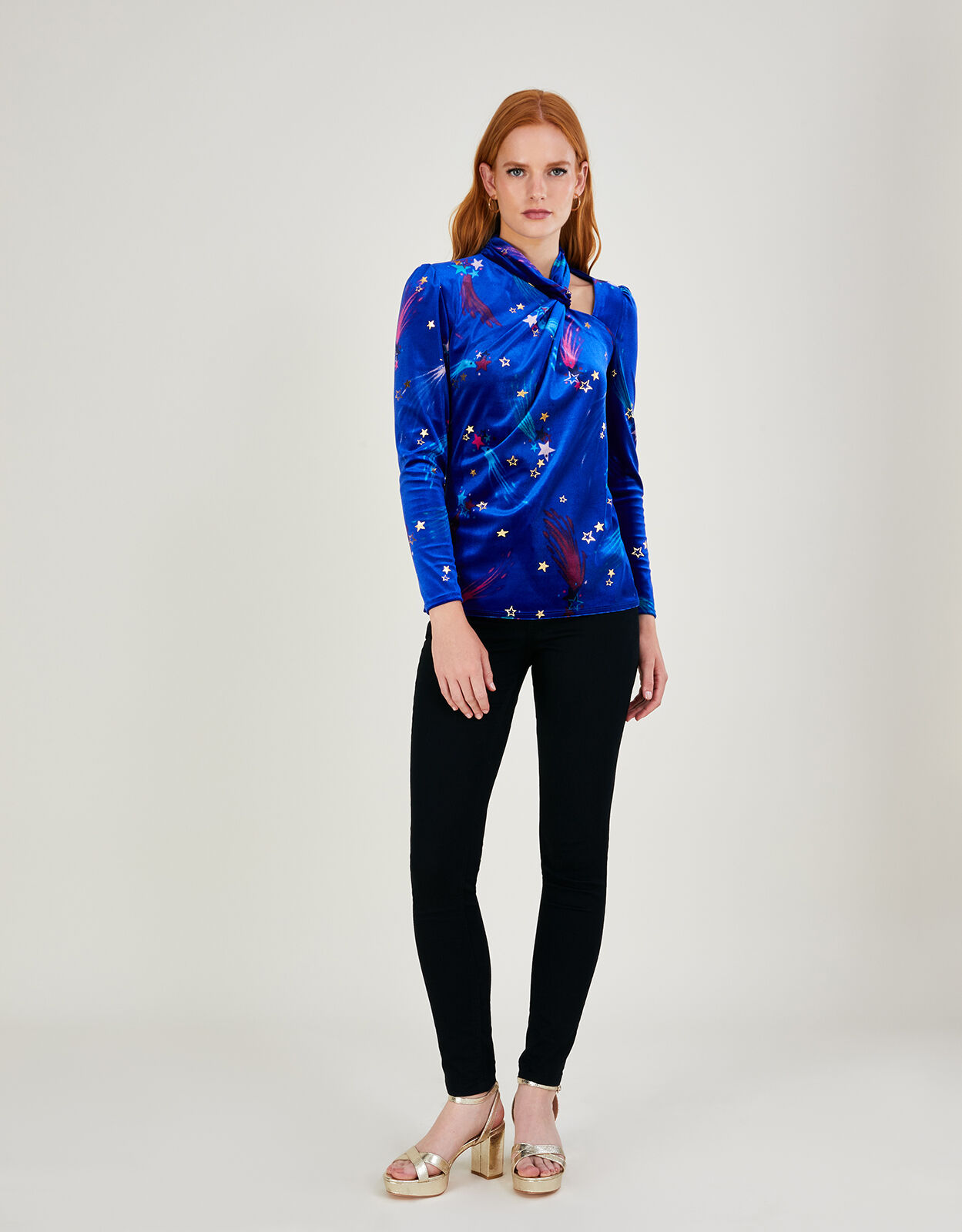 Ladies velvet outlet tops uk