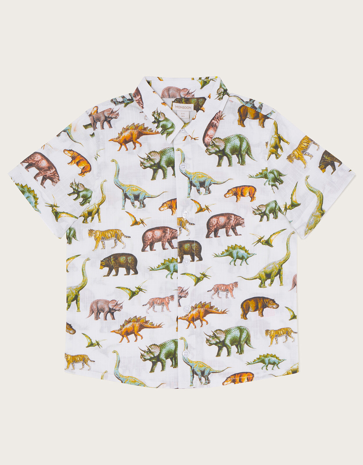 Dinosaur print shirt store